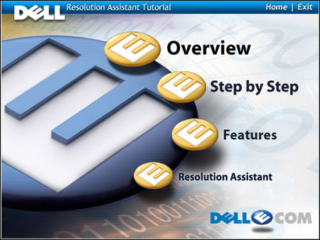 Dell Resolution Assistant UI